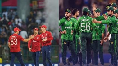 England vs Pakistan, T20 World Cup 2026 45th Match Date And Time: कब और कितने बजे से खेला जाएगा इंग्लैंड बनाम पाकिस्तान के बीच सुपर-8 का अहम मुकाबला? इस स्टेडियम में भिड़ेंगी दोनों टीमें, यहां जानें वेन्यू समेत मैच से जुड़ी सभी जानकारी