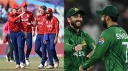 England vs Pakistan, T20 World Cup 2026 45th Match Preview: आज इंग्लैंड बनाम पाकिस्तान के बीच खेला जाएगा अहम मुकाबला, मैच से पहले जानिए हेड टू हेड रिकॉर्ड्स, मिनी बैटल, स्ट्रीमिंग समेत सभी डिटेल्स England vs Pakistan, T20 World Cup 2026 45th Match Preview: आज इंग्लैंड बनाम पाकिस्तान के बीच खेला जाएगा अहम मुकाबला, मैच से पहले जानिए हेड टू हेड रिकॉर्ड्स, मिनी बैटल, स्ट्रीमिंग समेत सभी डिटेल्स