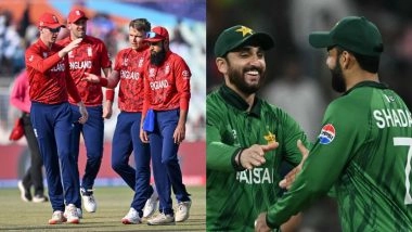 England vs Pakistan, T20 World Cup 2026 45th Match Preview: आज इंग्लैंड बनाम पाकिस्तान के बीच खेला जाएगा अहम मुकाबला, मैच से पहले जानिए हेड टू हेड रिकॉर्ड्स, मिनी बैटल, स्ट्रीमिंग समेत सभी डिटेल्स