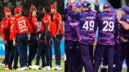 England vs Scotland, T20 World Cup 2026 23rd Match Preview: इंग्लैंड बनाम स्कॉटलैंड के बीच आज खेला जाएगा हाईवोल्टेज मुकाबला, मैच से पहले जानिए हेड टू हेड रिकार्ड्स, मिनी बैटल, स्ट्रीमिंग समेत सभी डिटेल्स