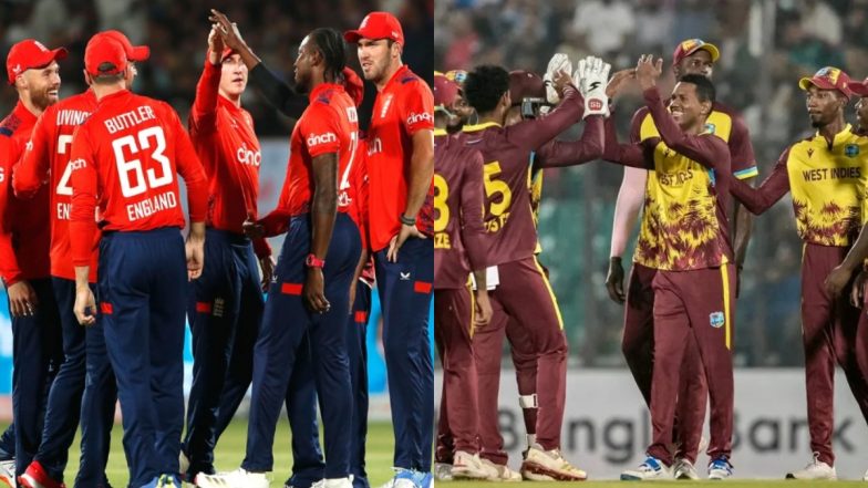 England vs West Indies, T20 World Cup 2026 15th Match Live Score Update: मुंबई में इंग्लैंड बनाम वेस्ट इंडीज के बीच खेला जा रहा हैं रोमांचक मुकाबला, यहां देखें मैच का लाइव स्कोर अपडेट