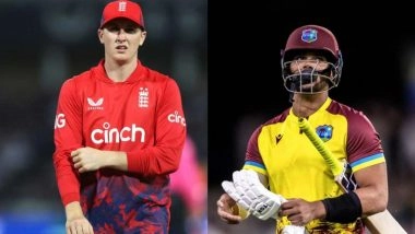 England vs West Indies, T20 World Cup 2026 15th Match Scorecard: मुंबई में वेस्ट इंडीज ने इंग्लैंड के सामने रखा 197 रनों का टारगेट, शेरफेन रदरफोर्ड ने खेली तूफानी पारी; यहां देखें पहली पारी का स्कोरकार्ड
