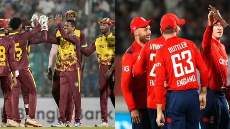 England vs West Indies, T20 World Cup 2026 15th Match Prediction: हाईवोल्टेज मुकाबले में इंग्लैंड को हराकर टूर्नामेंट में दूसरी जीत दर्ज करना चाहेगी वेस्ट इंडीज, मैच से पहले जानें कौनसी टीम मार सकती हैं बाजी