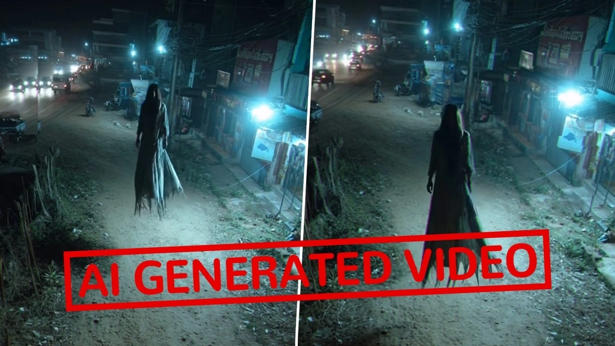 Fact Check: गोवा में हवा में उड़ती महिला? वायरल वीडियो का 'भूतिया' सच आया सामने, जानें क्या है इस रहस्यमयी क्लिप की असलियत Fact Check: गोवा में हवा में उड़ती महिला? वायरल वीडियो का 'भूतिया' सच आया सामने, जानें क्या है इस रहस्यमयी क्लिप की असलियत