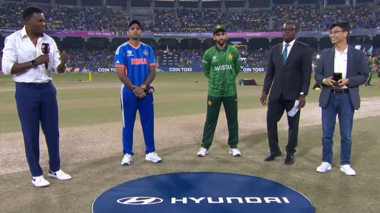 India vs Pakistan, T20 World Cup 2026 27th Match Live Toss And Scorecard: कोलंबो में पाकिस्तान के कप्तान सलमान अली आघा ने जीता टॉस, पहले गेंदबाजी करने का किया फैसला; यहां देखें दोनों टीमों की प्लेइंग इलेवन और लाइव स्कोरकार्ड