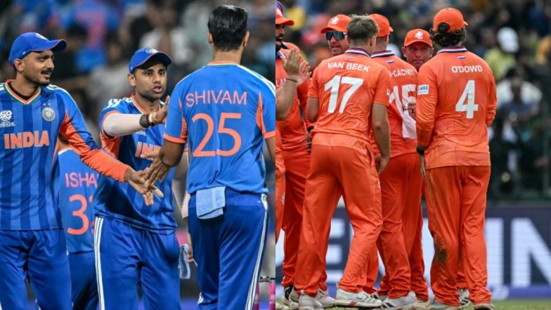 India vs Netherlands, T20 World Cup 2026 36th Match Prediction: अहम मुकाबले में नीदरलैंड्स को हराकर लय बरकरार रखना चाहेगा भारत, मैच से पहले जानें कौनसी टीम मार सकती है बाजी