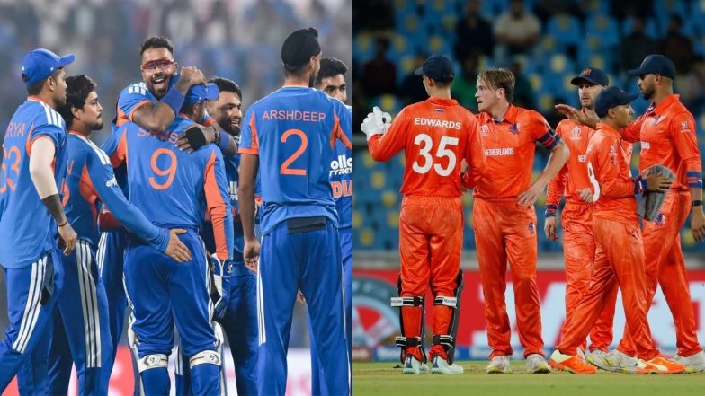 India vs Netherlands, T20 World Cup 2026 36th Match Live Score Update: अहमदाबाद में भारत बनाम नीदरलैंड्स के बीच खेला जा रहा है रोमांचक मुकाबला, यहां देखें मैच का लाइव स्कोर अपडेट
