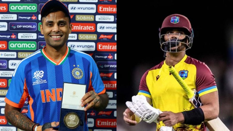 India vs West Indies, 52nd Match Scorecard: कोलकाता में वेस्टइंडीज ने टीम इंडिया के सामने रखा 196 रनों का टारगेट, रोवमैन पॉवेल और जेसन होल्डर ने खेली धमाकेदार पारी; यहां देखें पहली पारी का स्कोरकार्ड