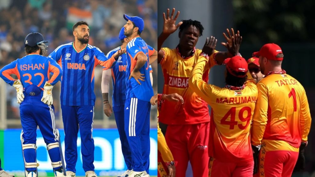 भारत राष्ट्रीय क्रिकेट टीम बनाम जिम्बाब्वे राष्ट्रीय क्रिकेट टीम से जुड़े सभी मैचों का लाइव स्कोरकार्ड और अपडेट आप हमारे वेबसाइट पर भी देख सकते हैं