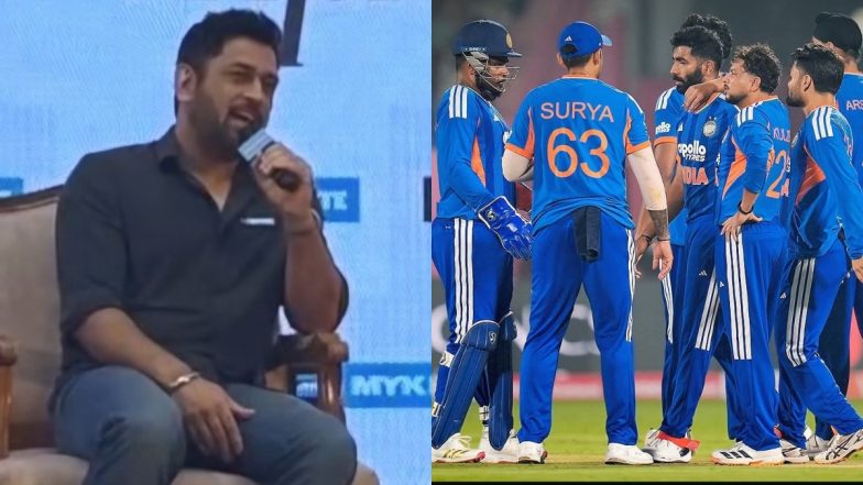 MS Dhoni Calls India's T20 Squad &lsquo;Dangerous&rsquo;: एमएस धोनी ने टीम इंडिया को बताया सबसे खतरनाक, फिर भी पूर्व कप्तान को सता रहा इस चीज का डर, देखें पूरा वीडियो