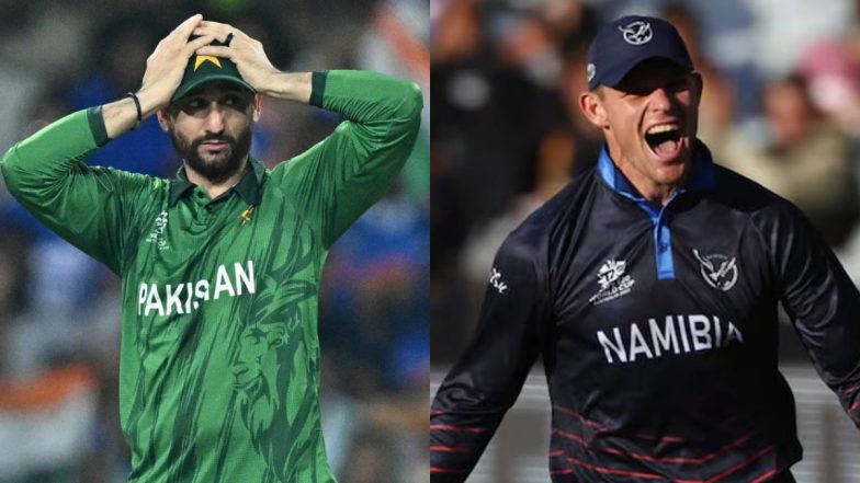Pakistan vs Namibia, T20 World Cup 2026 35th Match Scorecard: कोलंबो में पाकिस्तान ने नामीबिया को दिया 200 रनों का लक्ष्य, साहिबजादा फरहान ने खेली आतिशी पारी; यहां देखें पहली पारी स्कोरकार्ड