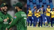Pakistan vs Sri Lanka, T20 World Cup 2026 50th Match Preview: आज पाकिस्तान बनाम श्रीलंका के बीच खेला जाएगा अहम मुकाबला, मैच से पहले जानिए हेड टू हेड रिकॉर्ड्स, पिच रिपोर्ट, स्ट्रीमिंग समेत सभी डिटेल्स