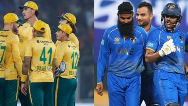 South Africa vs United Arab Emirates, T20 World Cup 2026 34th Match Preview: आज साउथ अफ्रीका बनाम यूएई के बीच खेला जाएगा अहम मुकाबला, मैच से पहले जानिए हेड टू हेड रिकॉर्ड्स, मिनी बैटल, स्ट्रीमिंग समेत सभी डिटेल्स