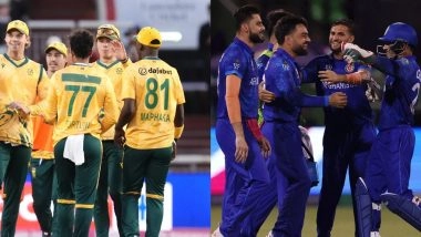 South Africa vs Afghanistan, T20 World Cup 2026 13th Match Prediction: हाईवोल्टेज मुकाबले में दक्षिण अफ्रीका को हराकर टूर्नामेंट में पहली जीत दर्ज करना चाहेगी अफगानिस्तान, मैच से पहले जानें कौनसी टीम मार सकती हैं बाजी
