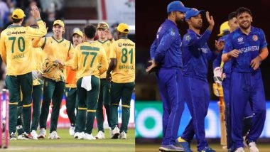 South Africa vs Afghanistan, T20 World Cup 2026 13th Match Preview: दक्षिण अफ्रीका बनाम अफगानिस्तान के बीच आज खेला जाएगा रोमांचक मुकाबला, मैच से पहले जानिए हेड टू हेड रिकार्ड्स, मिनी बैटल, स्ट्रीमिंग समेत सभी डिटेल्स