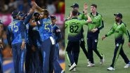Sri Lanka vs Ireland, T20 World Cup 2026 6th Match Live Streaming In India: श्रीलंका बनाम आयरलैंड के बीच आज खेला जाएगा रोमांचक मुकाबला, यहां जानें भारत में कब, कहां और कैसे उठाए लाइव मुकाबले का लुफ्त