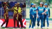 West Indies Women vs Sri Lanka Women, 1st ODI Match Live Score Update: ग्रेनाडा में वेस्टइंडीज महिला बनाम श्रीलंका महिला के बीच खेला जा रहा है रोमांचक मुकाबला, यहां देखें मैच का लाइव स्कोर अपडेट