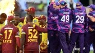 West Indies vs Scotland, T20 World Cup 2026 2nd Match Live Streaming In India: वेस्टइंडीज बनाम स्कॉटलैंड के बीच कल खेला जाएगा टूर्नामेंट का दूसरा मुकाबला, यहां जानें भारत में कब, कहां और कैसे उठाए लाइव मुकाबले का लुफ्त