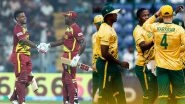 West Indies vs South Africa, T20 World Cup 2026 47th Match Preview: आज वेस्टइंडीज बनाम दक्षिण अफ्रीका के बीच खेला जाएगा अहम मुकाबला, मैच से पहले जानिए हेड टू हेड रिकॉर्ड्स, मिनी बैटल, स्ट्रीमिंग समेत सभी डिटेल्स