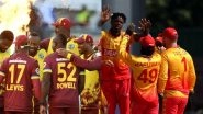 Zimbabwe vs West Indies T20 World Cup Stats: टी20 वर्ल्ड कप में एक दूसरे के खिलाफ कुछ ऐसा रहा है जिम्बाब्वे बनाम वेस्टइंडीज का प्रदर्शन, यहां देखें आंकड़े Zimbabwe vs West Indies T20 World Cup Stats: टी20 वर्ल्ड कप में एक दूसरे के खिलाफ कुछ ऐसा रहा है जिम्बाब्वे बनाम वेस्टइंडीज का प्रदर्शन, यहां देखें आंकड़े