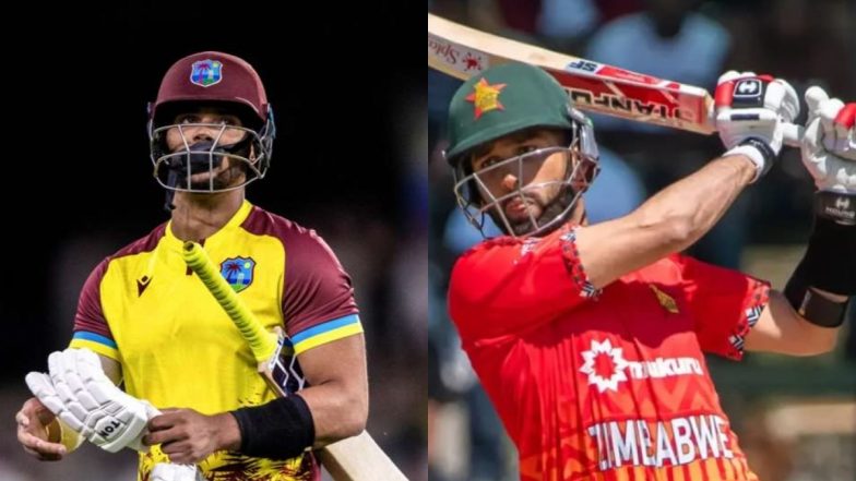 Zimbabwe vs West Indies, 44th Match Live Toss And Scorecard: मुंबई में जिम्बाब्वे के कप्तान सिकंदर रजा ने जीता टॉस, पहले गेंदबाजी करने का किया फैसला; यहां देखें दोनों टीमों की प्लेइंग इलेवन और लाइव स्कोरकार्ड