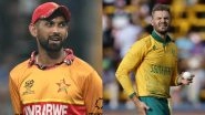 Zimbabwe vs South Africa, T20 World Cup 2026 51st Match Scorecard: दिल्ली में जिम्बाब्वे ने दक्षिण अफ्रीका को दिया 154 रनों का लक्ष्य, सिकंदर रज़ा ने खेली आतिशी पारी; यहां देखें पहली पारी का स्कोरकार्ड