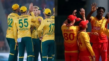 Zimbabwe vs South Africa, ICC Men's T20 World Cup 2026 51st Match Preview: आज जिम्बाब्वे बनाम दक्षिण अफ्रीका के बीच खेला जाएगा सुपर 8 मुकाबला, मैच से पहले जानिए हेड टू हेड रिकॉर्ड्स, मिनी बैटल, स्ट्रीमिंग समेत सभी डिटेल्स