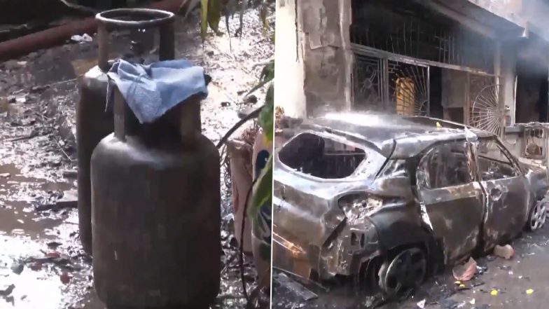 Indore Fire Tragedy: इंदौर के बृजेश्वरी एनेक्स इलाके में घर में लगी भीषण आग, 7 लोगों की मौत; VIDEO