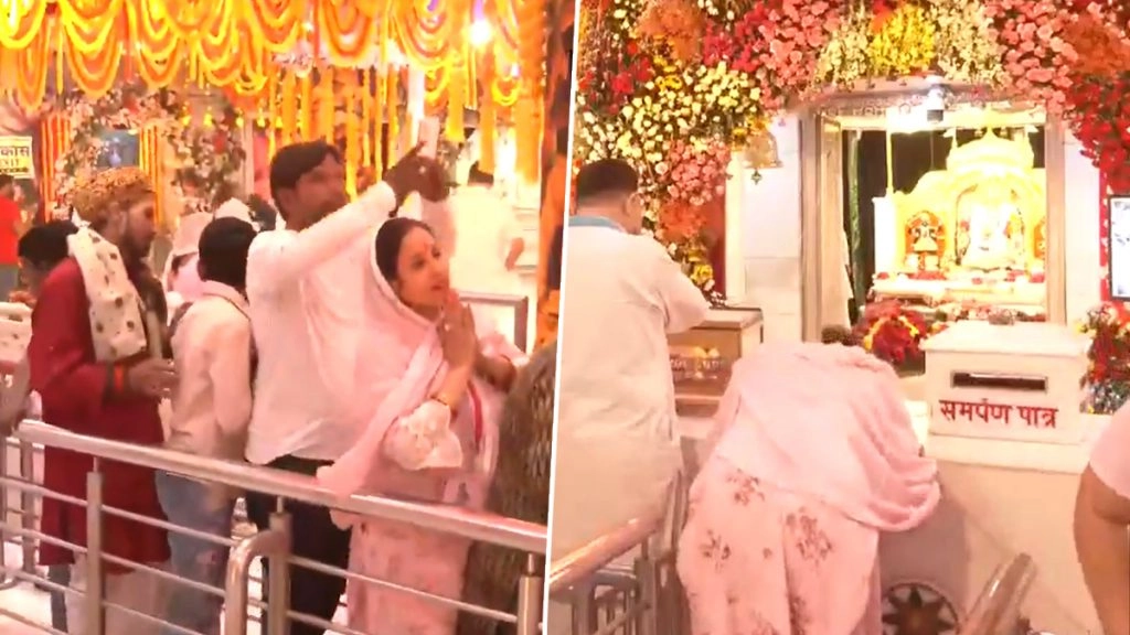  चैत्र नवरात्रि का आज पांचवां दिन, पूजा-पाठ को लेकर सुबह से ही मंदिरों में उमड़ी भक्तों की भीड़; देखें VIDEO