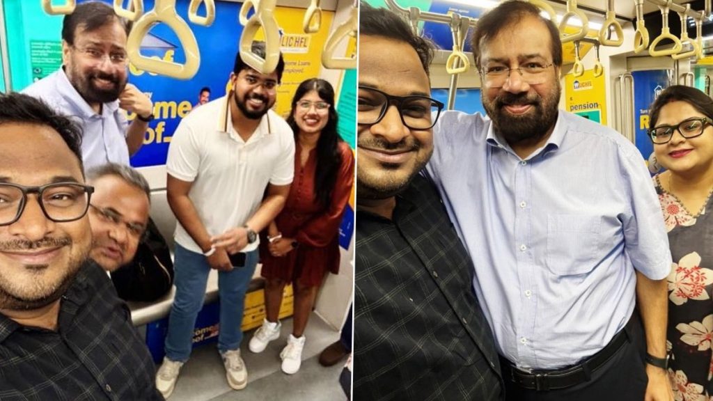 मुंबई मेट्रो 3 की तारीफ में हर्ष गोयनका के कसीदे, ट्रेवल के बाद फोटो पोस्ट कर बोले – पेरिस, लंदन और न्यूयॉर्क से बेहतर अनुभव