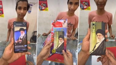 VIDEO: इजराइल-ईरान युद्ध के बीच दिल्ली की दुकान में बिक रहे खामेनेई की तस्वीर वाले फोन कवर, सोशल मीडिया पर वीडियो वायरल, इंटरनेट छिड़ी नई बहस