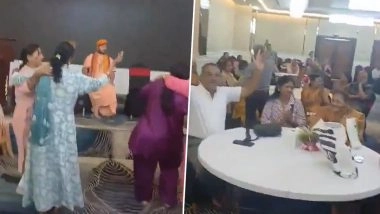 Middle East Tensions: मिडिल ईस्ट में तनाव के बीच दुबई में फंसे जोधपुर के 120 श्रद्धालु; युद्ध के माहौल में संतों ने आध्यात्मिक कार्यक्रमों से बढ़ा रहे है मनोबल; देखें VIDEO