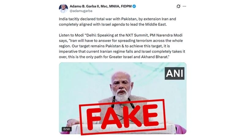 Fact Check: क्या पीएम मोदी ने 'ग्रेटर इजरायल और अखंड भारत' पर दिया बयान? वायरल वीडियो निकला डीपफेक