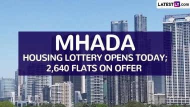 MHADA Mumbai Lottery 2026: मुंबई में म्हाडा का घर खरीदने का सुनहरा मौका, 2,640 घरों के लिए आवेदन प्रक्रिया आज से, यहां जानें एप्लिकेशन सहित अन्य जरूरी डिटेल्स