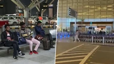 Israel-Iran Conflict: इज़राइल-ईरान तनाव के बीच दिल्ली से मुंबई तक सैकड़ों अंतरराष्ट्रीय उड़ानें रद्द, एयरपोर्ट पर बड़ी संख्या में यात्री फंसे (Watch Videos)