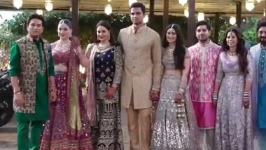 मुंबई में सचिन के बेटे Arjun Tendulkar-Saaniya की शादी को लेकर मेहंदी सेरेमनी, संगीत में सजा सितारों का जमावड़ा, तेंदुलकर परिवार का दिखा रॉयल अंदाज; देखें VIDEO