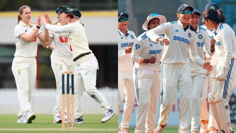Australia Women vs India Women Only Test Day 3 Preview: दूसरे दिन टीम इंडिया के बल्लेबाज करेंगे वापसी या ऑस्ट्रेलिया के गेंदबाज दर्ज करेंगे बड़ी जीत? जानिए पिच रिपोर्ट, मिनी बैटल, स्ट्रीमिंग समेत सारे डिटेल्स