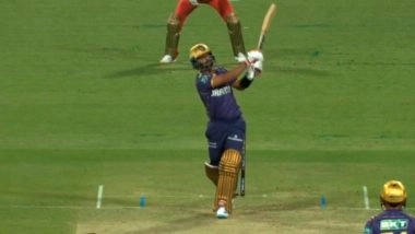 MI vs KKR, IPL 2026 2nd Match Scorecard: वानखेड़े स्टेडियम में कोलकाता नाइट राइडर्स ने मुंबई इंडियंस के सामने रखा 221 रनों का टारगेट, अजिंक्य रहाणे और अंगकृष रघुवंशी ने खेली धमाकेदार पारी; यहां देखें पहली पारी का स्कोरकार्ड