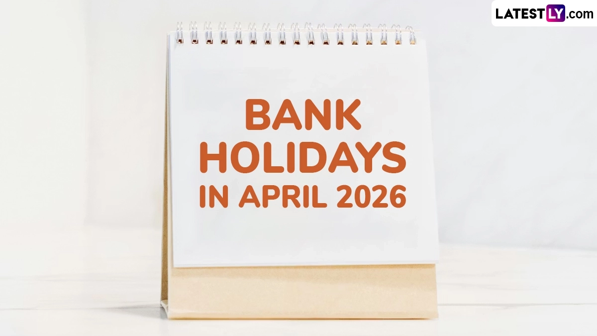 Bank Holidays In April 2026: अप्रैल में इतने दिन बंद रहेंगे बैंक, देखें राज्यवार पूरी लिस्ट Bank Holidays In April 2026: अप्रैल में इतने दिन बंद रहेंगे बैंक, देखें राज्यवार पूरी लिस्ट