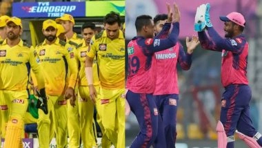RR vs CSK, IPL 2026 3rd Match Preview: आज गुवाहाटी में खेला जाएगा राजस्थान रॉयल्स बनाम चेन्नई सुपर किंग्स के बीच रोमांचक मुकाबला, मैच से पहले जानें हेड टू हेड, मिनी बैटल, स्ट्रीमिंग समेत सारे डिटेल्स
