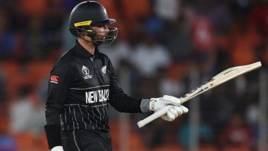 New Zealand vs South Africa, 2nd T20I Match Scorecard: हैमिल्टन में हैमिल्टन में न्यूजीलैंड ने दक्षिण अफ्रीका के सामने रखा 176 रनों का टारगेट, डेवोन कॉनवे ने खेली धमाकेदार पारी ; यहां देखें पहली पारी का स्कोरकार्ड