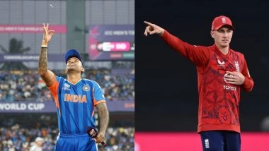 India vs England, T20 World Cup 2026 2nd Semi-Final Live Toss And Scorecard: मुंबई में इंग्लैंड के कप्तान हैरी ब्रूक ने जीता टॉस, पहले बल्लेबाजी करने का किया फैसला; यहां देखें दोनों टीमों की प्लेइंग इलेवन और लाइव स्कोरकार्ड