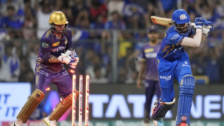 KKR vs MI, IPL 2026 65th Match Preview: ईडन गार्डन्स में आज कोलकाता नाइट राइडर्स बनाम मुंबई इंडियंस के बीच होगा रोमांचक मुकाबला, मैच से पहले जानें हेड टू हेड, पिच रिपोर्ट समेत सारे डिटेल्स