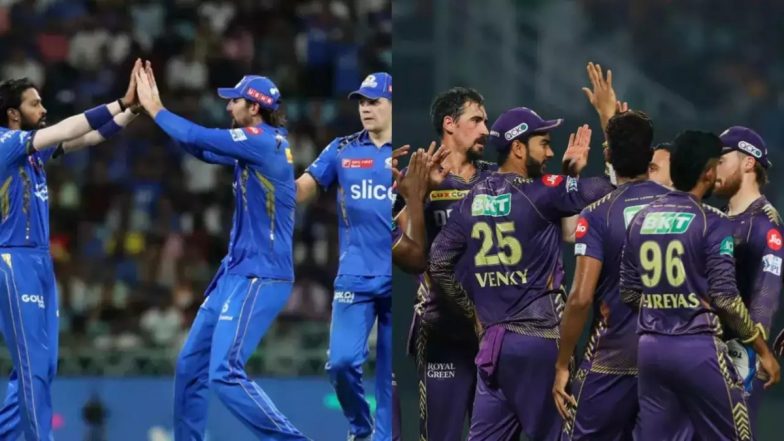KKR vs MI, IPL 2026 65th Match Live Toss And Scorecard: ईडन गार्डन्स में कोलकाता नाइट राइडर्स के कप्तान अजिंक्य रहाणे ने जीता टॉस, पहले गेंदबाजी करने का किया फैसला; यहां देखें दोनों टीमों की प्लेइंग इलेवन और लाइव स्कोरकार्ड