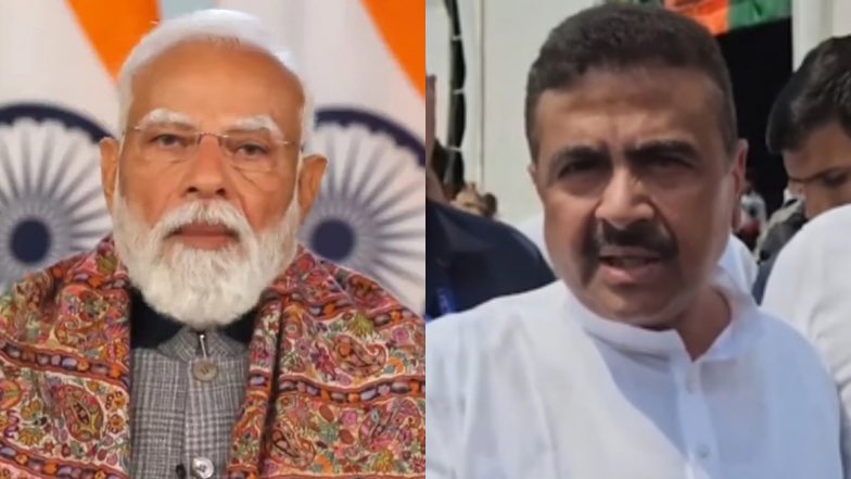 PM Modi West Bengal Visit: सुवेंदु अधिकारी ने पीएम मोदी के पश्चिम बंगाल दौरे के बारे में दी जानकारी, कहा- 5 लाख से भी ज्यादा लोग होंगे शामिल