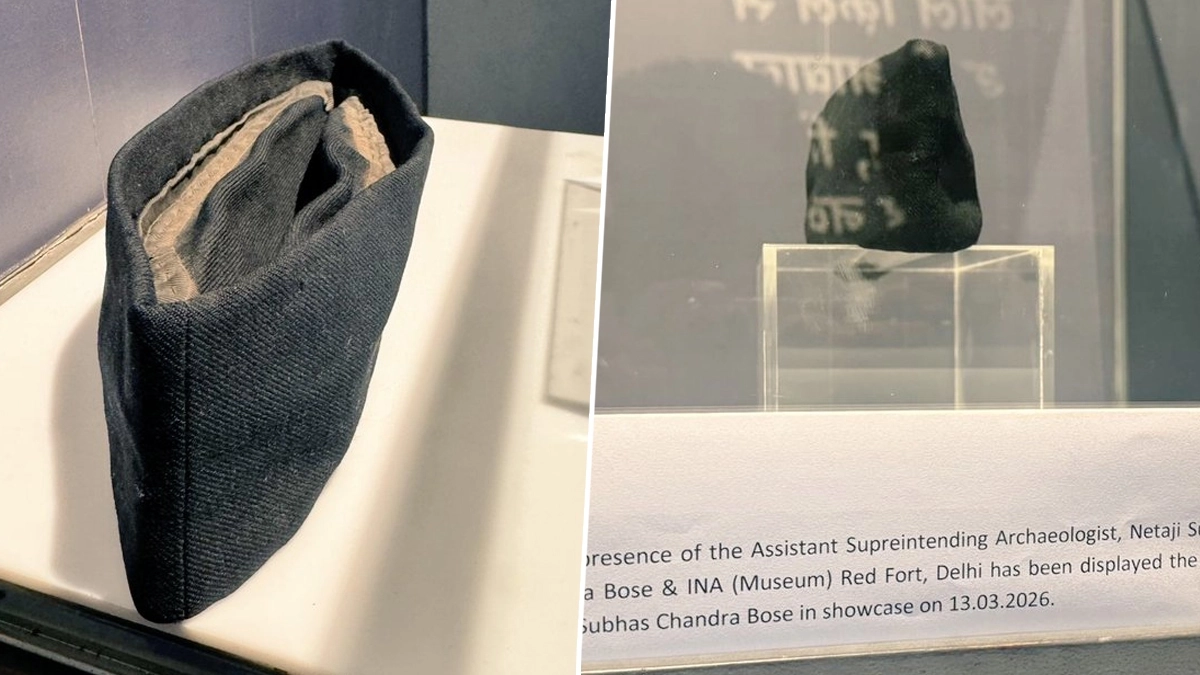 Netaji Cap Row: लाल किले के संग्रहालय में रखी नेताजी की टोपी पर विवाद, परिवार ने कहा– यह असली नहीं, जांच की मांग Netaji Cap Row: लाल किले के संग्रहालय में रखी नेताजी की टोपी पर विवाद, परिवार ने कहा– यह असली नहीं, जांच की मांग