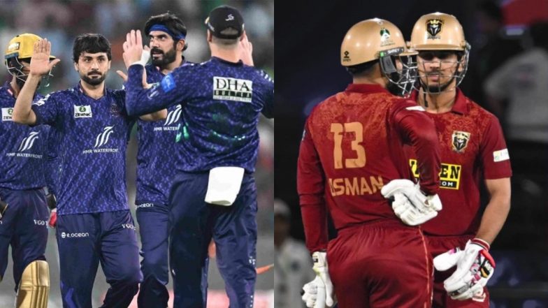 Quetta Gladiators vs Hyderabad Kingsmen, PSL 2026 5th T20 Match Live Streaming In India: आज क्वेटा ग्लैडिएटर्स बनाम हैदराबाद किंग्समेन के बीच होगा पांचवां मुकाबला, यहां जानें भारत में कब, कहां और कैसे उठाएं लाइव मैच का लुफ्त