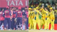RR vs CSK, IPL 2026 3rd Match Stats And Preview: तीसरे मुकाबले में राजस्थान रॉयल्स को हराकर जीत से शुरुआत करना चाहेगी चेन्नई सुपरकिंग्स, मैच से पहले जानें स्टैट्स एंड प्रीव्यू RR vs CSK, IPL 2026 3rd Match Stats And Preview: तीसरे मुकाबले में राजस्थान रॉयल्स को हराकर जीत से शुरुआत करना चाहेगी चेन्नई सुपरकिंग्स, मैच से पहले जानें स्टैट्स एंड प्रीव्यू