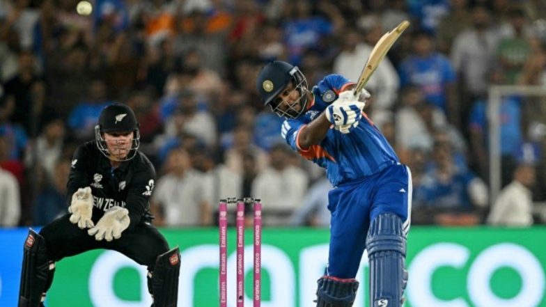 India vs New Zealand, T20 World Cup 2026 Final Scorecard: अहमदाबाद में टीम इंडिया ने न्यूजीलैंड के सामने रखा 256 रनों का टारगेट, संजू सैमसन ने खेली धमाकेदार पारी; यहां देखें पहली पारी का स्कोरकार्ड