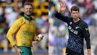 South Africa vs New Zealand, T20 World Cup 2026 1st Semi-Final Live Toss And Scorecard: कोलकाता में न्यूजीलैंड के कप्तान मिचेल सैंटनर ने जीता टॉस, पहले गेंदबाजी करने का किया फैसला; यहां देखें दोनों टीमों की प्लेइंग इलेवन और लाइव स्कोरकार्ड